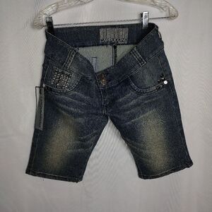 Cappuccino denim shorts 